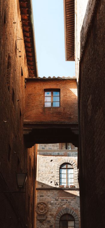 Siena, Province of Siena, Italy Wallpaper 1080x2340
