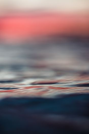 sunset, sea Wallpaper 640x960