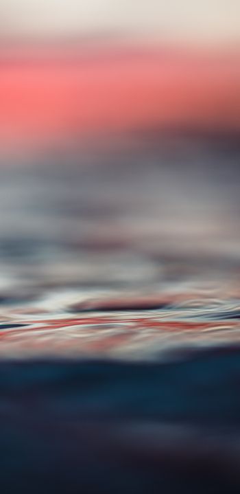 sunset, sea Wallpaper 1080x2220