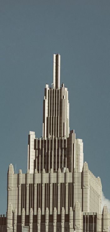 USA, high-rise building Wallpaper 1080x2280