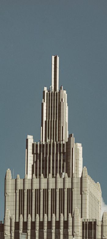 USA, high-rise building Wallpaper 1080x2400