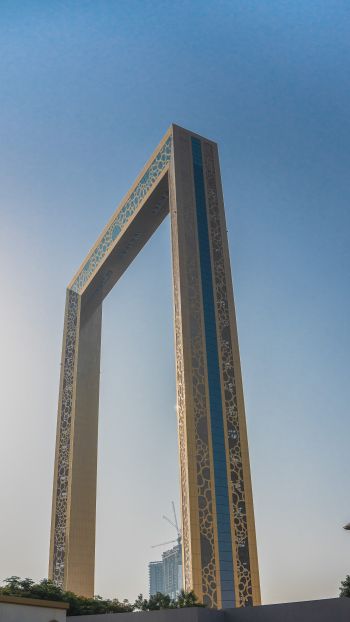 Обои 720x1280 Рамка Дубая, Дубай, Объединенные Арабские Эмираты