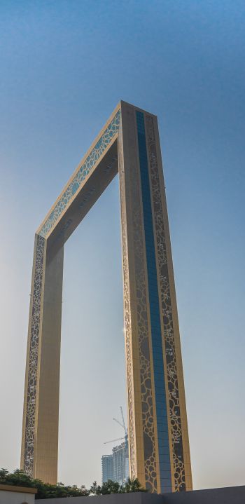 Dubai Frame, Dubai, United Arab Emirates Wallpaper 1080x2220