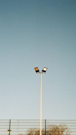 Mārupe Basic School, Marupe, Latvia, lantern Wallpaper 640x1136