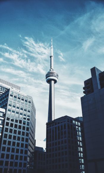 Toronto, Canada, tower Wallpaper 1200x2000