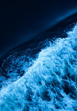 sea, blue, sea foam Wallpaper 1668x2388