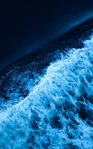 sea, blue, sea foam Wallpaper 1200x1920