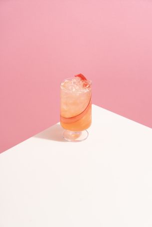 cocktail pink, drink, minimalism Wallpaper 4000x6000
