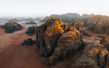 Hisma, desert, landscape Wallpaper 2560x1600
