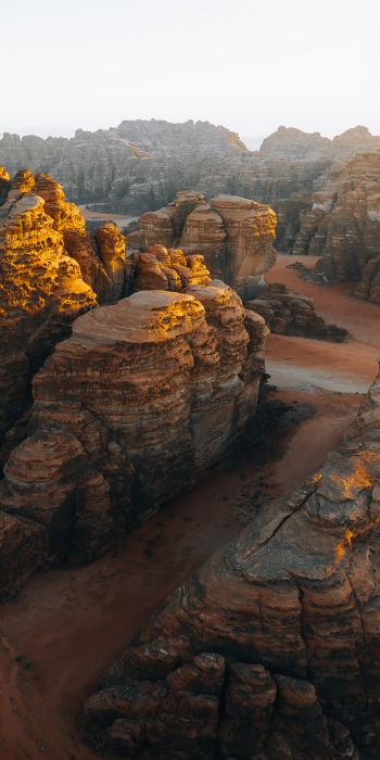 Hisma, desert, landscape Wallpaper 720x1440