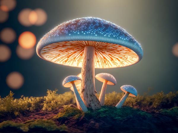 mushroom, mushroom forest Wallpaper 800x600