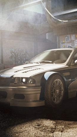 Need for Speed: Most Wanted, BMW M3, спорткар Wallpaper 750x1334