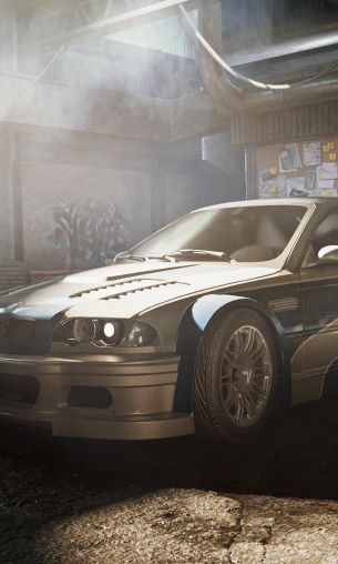 Need for Speed: Most Wanted, BMW M3, спорткар Wallpaper 1200x2000
