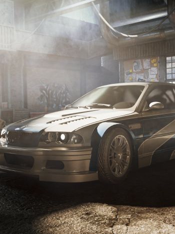 Обои 1536x2048 Need for Speed: Most Wanted, BMW M3, спорткар
