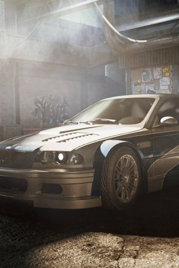 Обои 640x960 Need for Speed: Most Wanted, BMW M3, спорткар