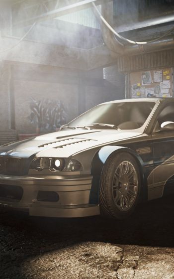 Обои 800x1280 Need for Speed: Most Wanted, BMW M3, спорткар