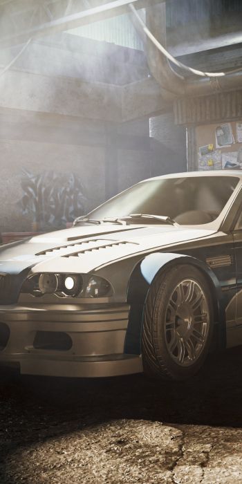 Обои 720x1440 Need for Speed: Most Wanted, BMW M3, спорткар