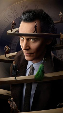 Loki, TV series, Tom Hiddleston Wallpaper 750x1334