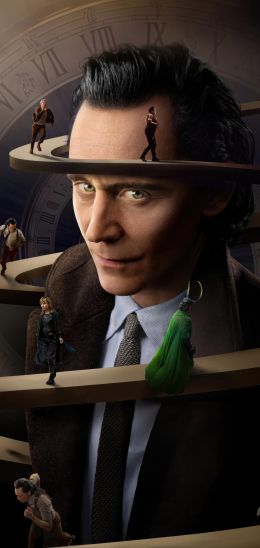Loki, TV series, Tom Hiddleston Wallpaper 720x1520