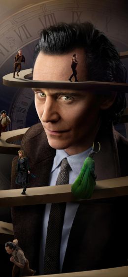 Loki, TV series, Tom Hiddleston Wallpaper 1080x2340