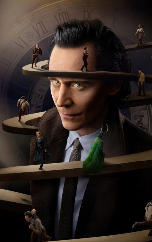 Loki, TV series, Tom Hiddleston Wallpaper 1752x2800