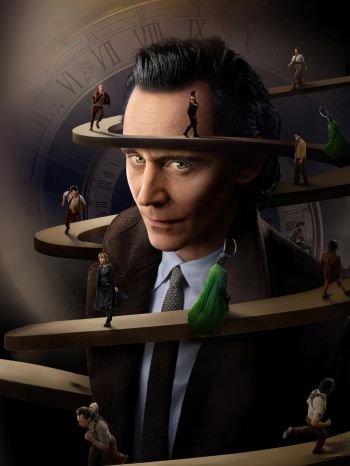 Loki, TV series, Tom Hiddleston Wallpaper 1620x2160