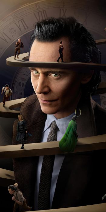 Loki, TV series, Tom Hiddleston Wallpaper 720x1440
