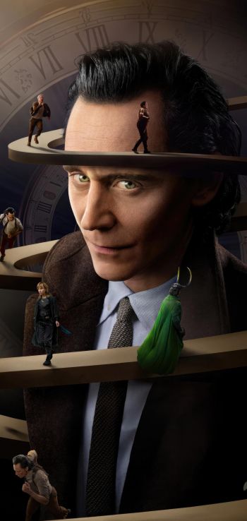 Loki, TV series, Tom Hiddleston Wallpaper 1080x2280