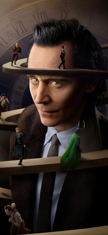 Loki, TV series, Tom Hiddleston Wallpaper 1242x2688