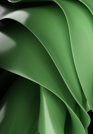 green aesthetics, abstraction, green Wallpaper 1668x2388