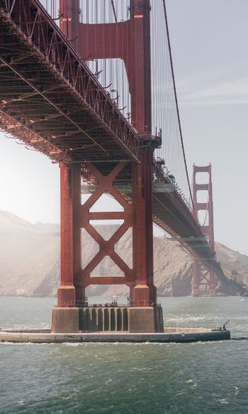 Обои 1200x2000 Мост Золотые Ворота, Сан-Франциско, США