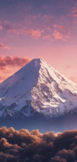 dawn, mountain, landscape Wallpaper 720x1520