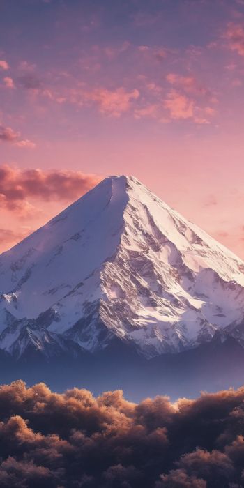 dawn, mountain, landscape Wallpaper 720x1440