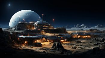 Sci-fi, planet, cosmoart Wallpaper 2560x1440