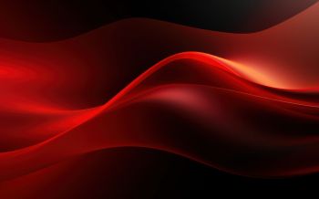 abstraction, waves, red Wallpaper 2560x1600