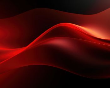 abstraction, waves, red Wallpaper 1280x1024