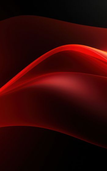abstraction, waves, red Wallpaper 1200x1920