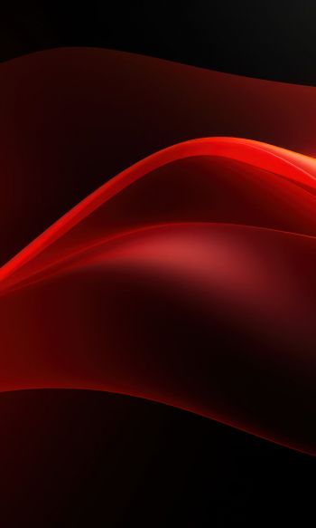 abstraction, waves, red Wallpaper 1200x2000
