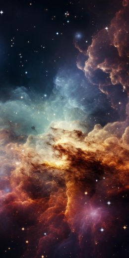 universe, starry sky, nebula Wallpaper 720x1440