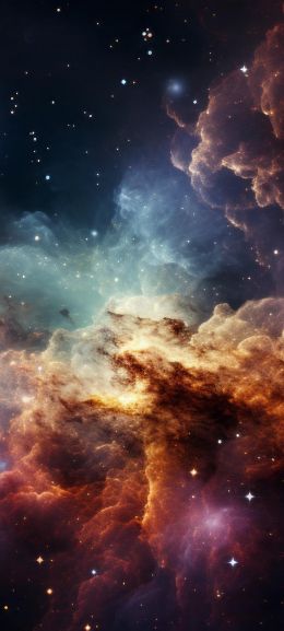 universe, starry sky, nebula Wallpaper 720x1600