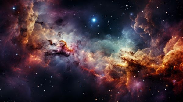 universe, starry sky, nebula Wallpaper 2912x1632