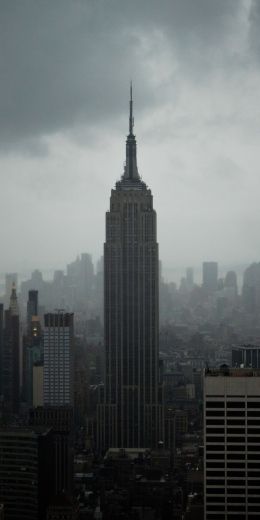 Empire State Building, New York, skyscraper Wallpaper 720x1440