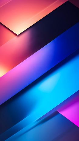 purple gradient, lines, background Wallpaper 1440x2560
