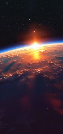 planet earth, sunlight Wallpaper 720x1520
