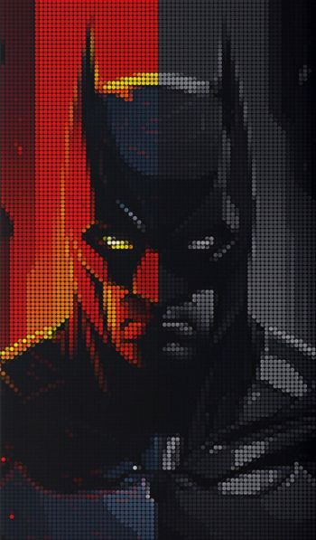 Обои 600x1024 Бэтмен, супергерой, DC