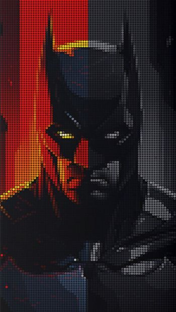 Обои 640x1136 Бэтмен, супергерой, DC