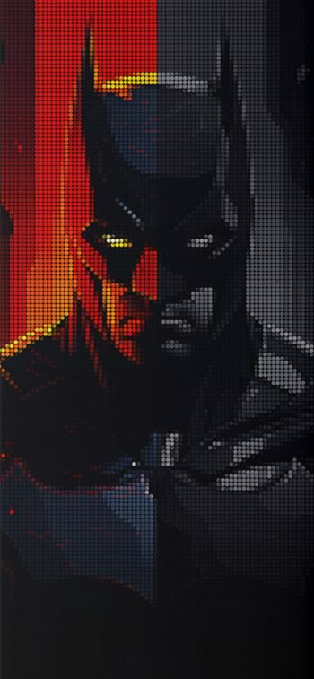 Обои 828x1792 Бэтмен, супергерой, DC