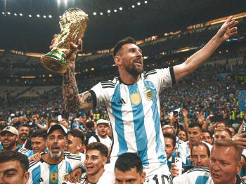 Обои 1024x768 Лионель Месси, ЧМ 2022 по футболу, сборная Аргентины