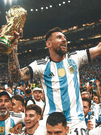Lionel Messi, 2022 FIFA World Cup, Argentina national team Wallpaper 1668x2224