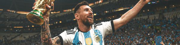 Lionel Messi, 2022 FIFA World Cup, Argentina national team Wallpaper 1590x400